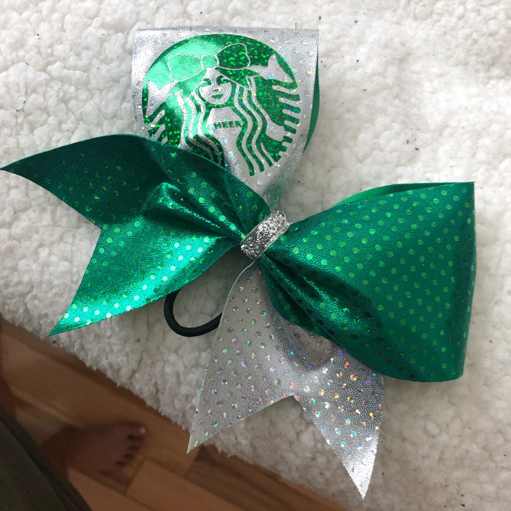 Starbucks Cheer bow